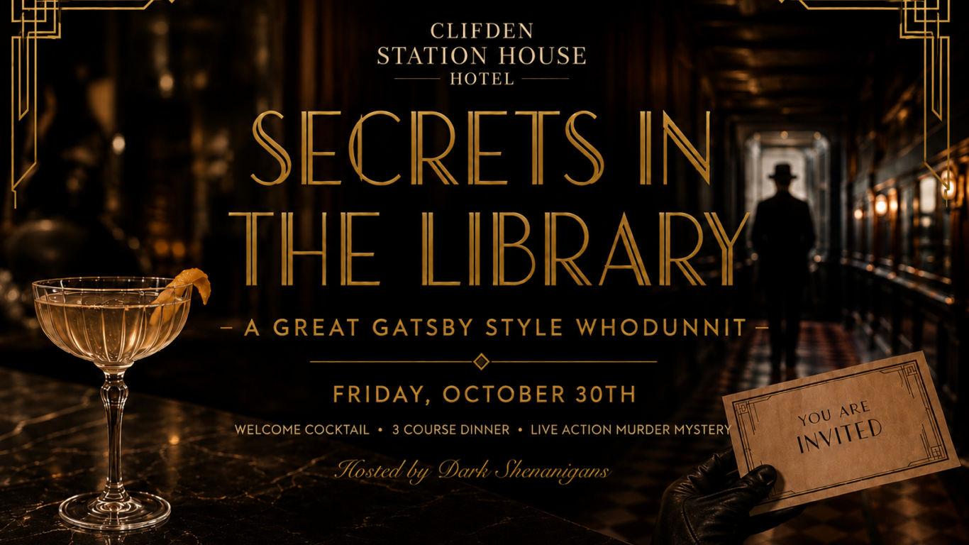 A vintage-themed invitation for
